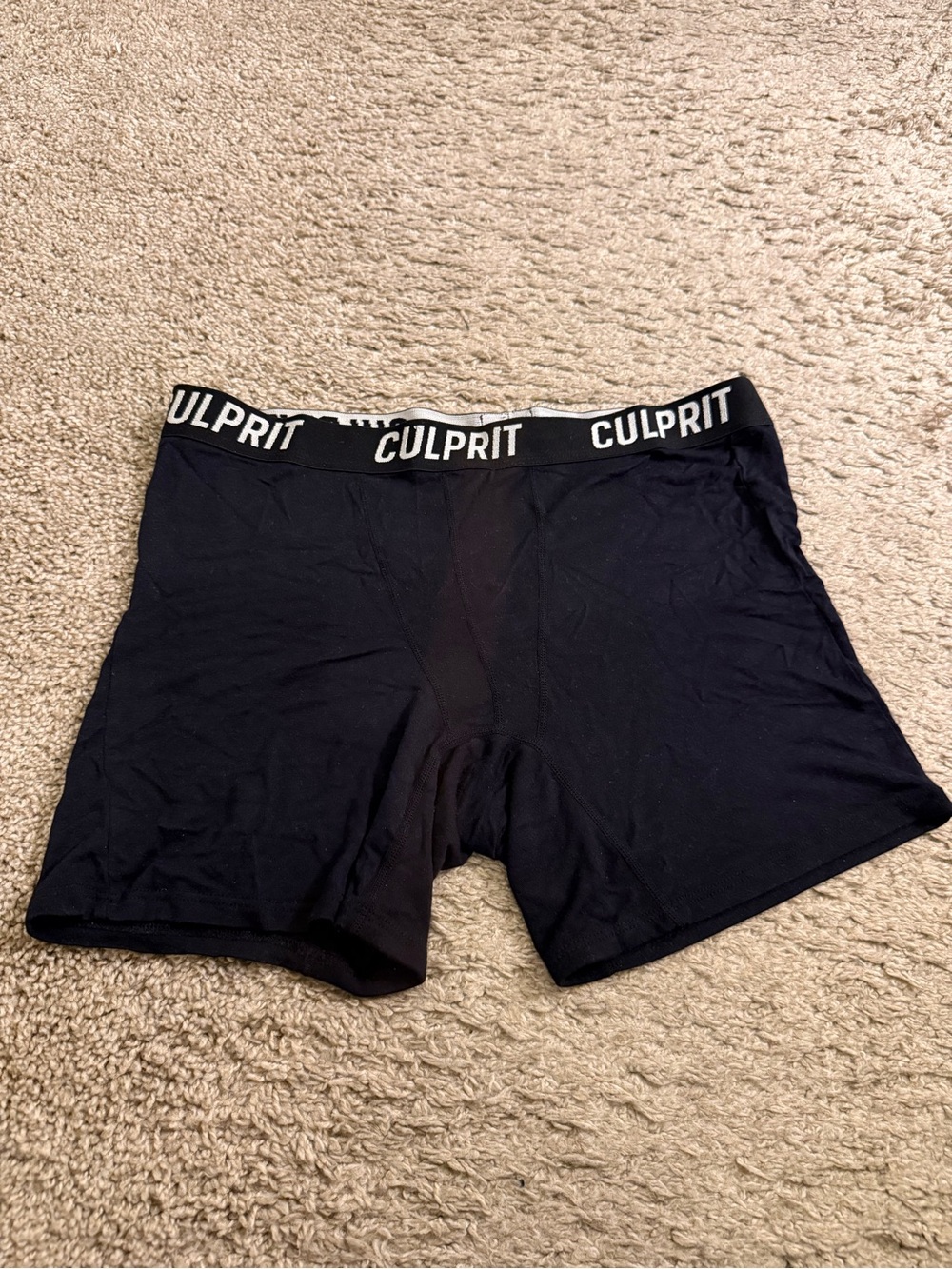 Culprit Women’s Stealth Black LadyBoxers 5” Boxer Briefs - size XL